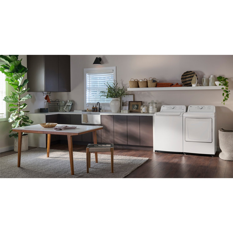 7.3 Cu. Ft. White Smart Electric Dryer with Moisture Sensing