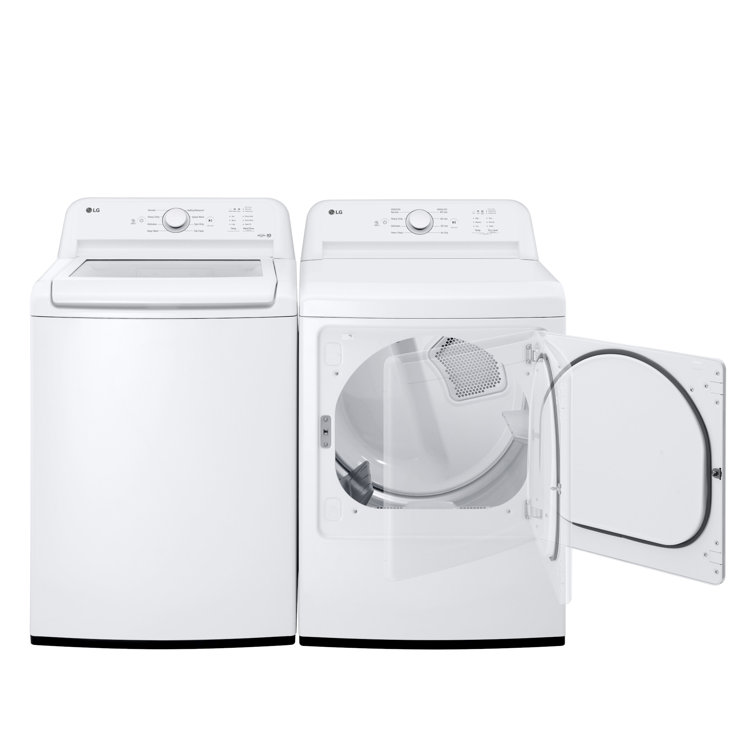 7.3 Cu. Ft. White Smart Electric Dryer with Moisture Sensing