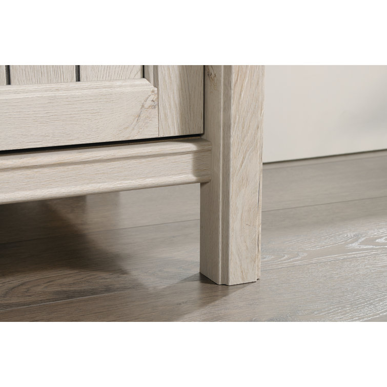 Chalked Chestnut Adjustable Shelving Office Cabinet