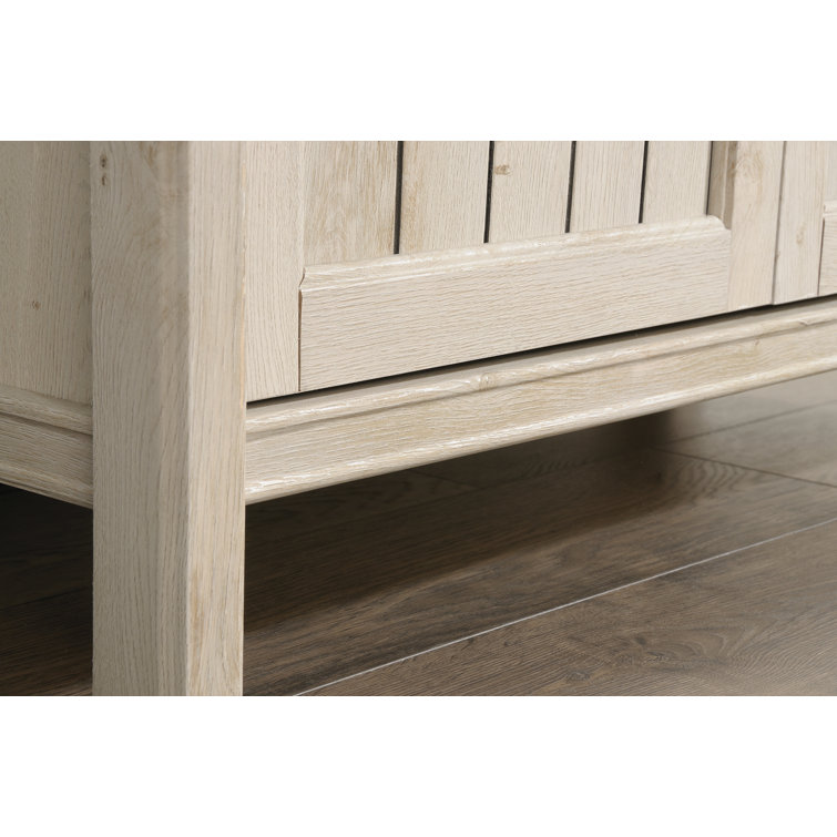 Chalked Chestnut Adjustable Shelving Office Cabinet