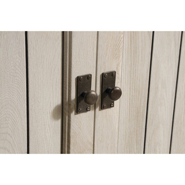 Chalked Chestnut Adjustable Shelving Office Cabinet
