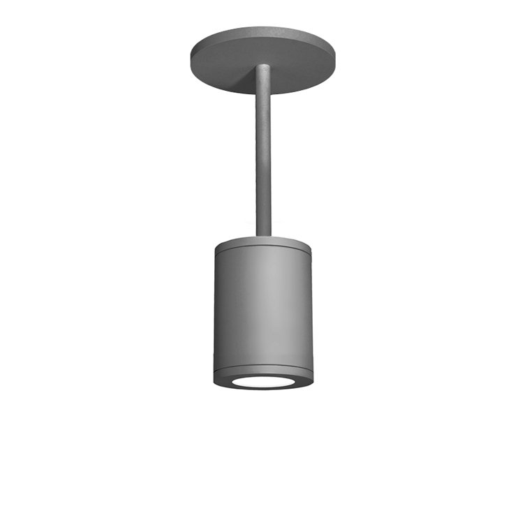 Graphite Aluminum 5" LED Indoor/Outdoor Pendant Light