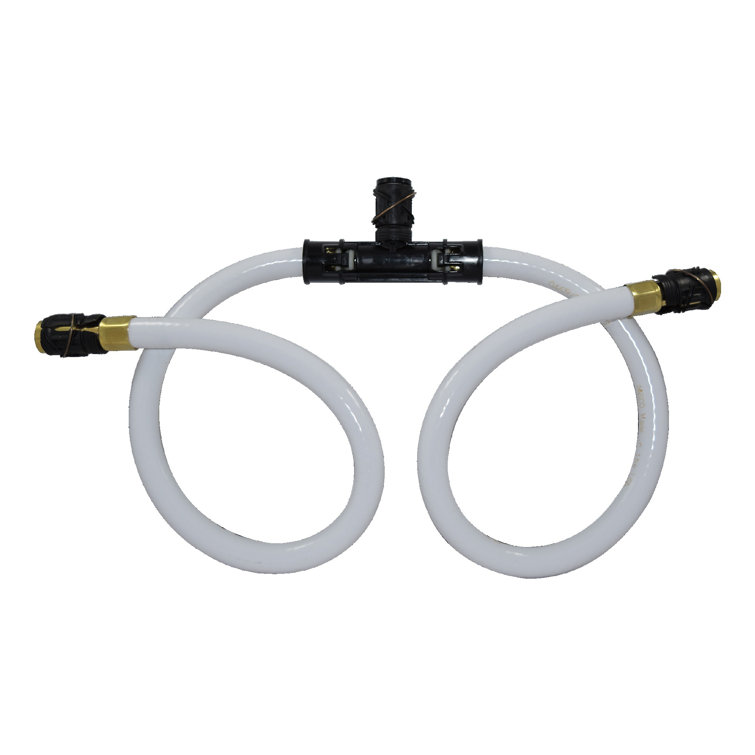 Victorian Quick Connect Polyethylene Bathroom Faucet Hose Assembly