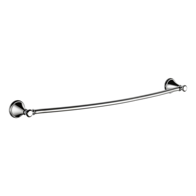 Cassidy 30-Inch Chrome Wall Mounted Towel Bar