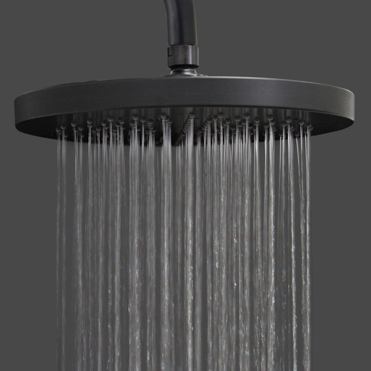 10-inch Rubbed Bronze Round Rain Shower Head