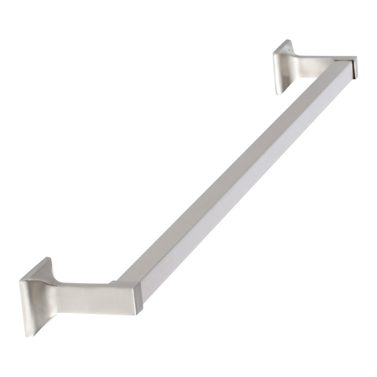 Satin Nickel 24" Wall Mounted Towel Bar