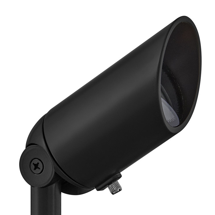Satin Black Low Voltage LED Spot Light with Clear Lens