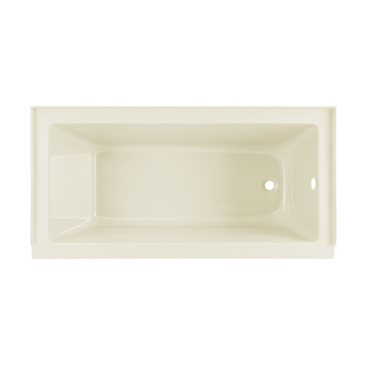 Voltaire 60" Bisque Acrylic Alcove Bathtub