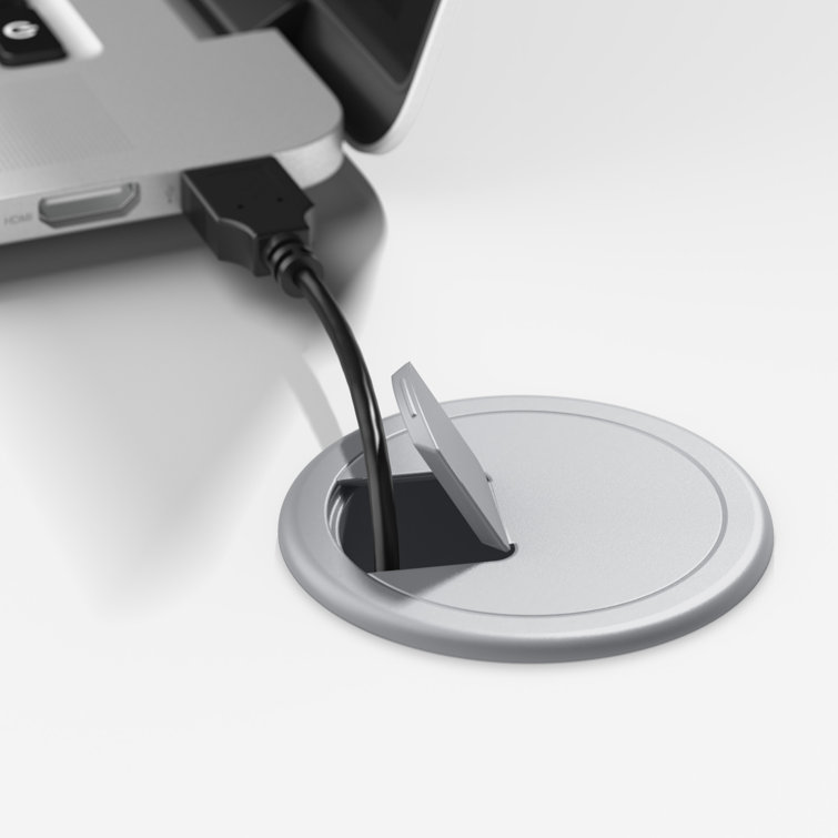Elevate 72'' White/Black Electric Height Adjustable Standing Desk