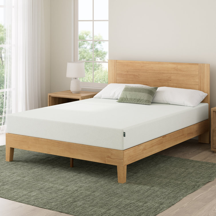 Full White 6-Inch Firm Memory Foam Mattress