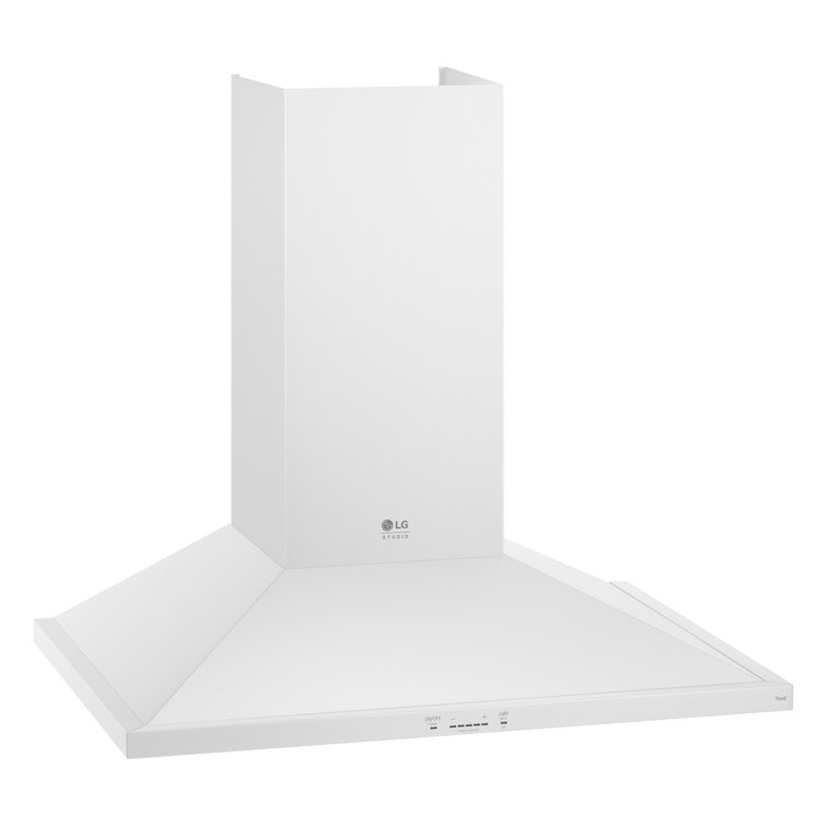 30" Stainless Steel Wall Mounted Range Hood with LED Lighting