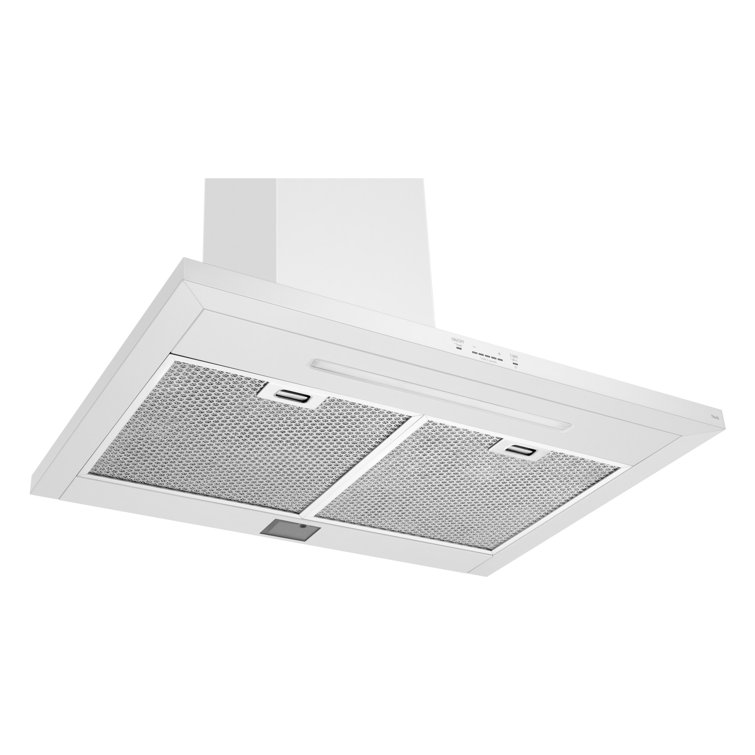 30" Stainless Steel Wall Mounted Range Hood with LED Lighting