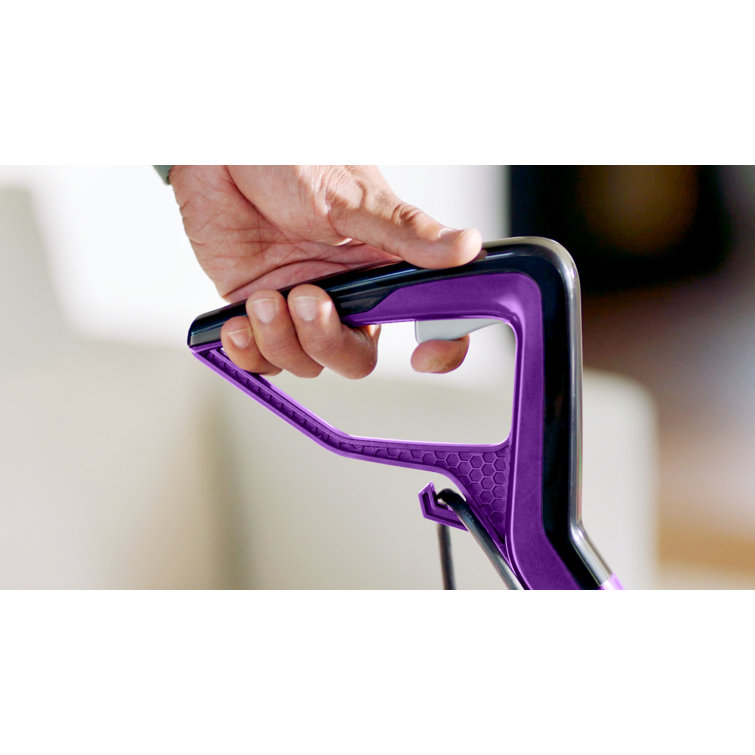 Silver and Purple Upright Pet Pro Carpet Cleaner with Dual PowerBrush
