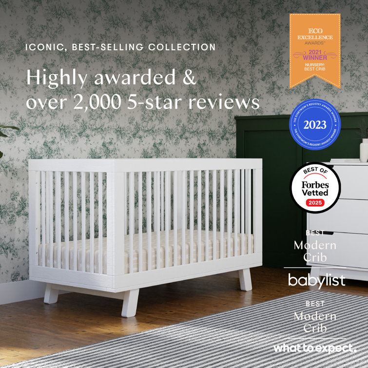 White Pine 3-in-1 Convertible Toddler Crib