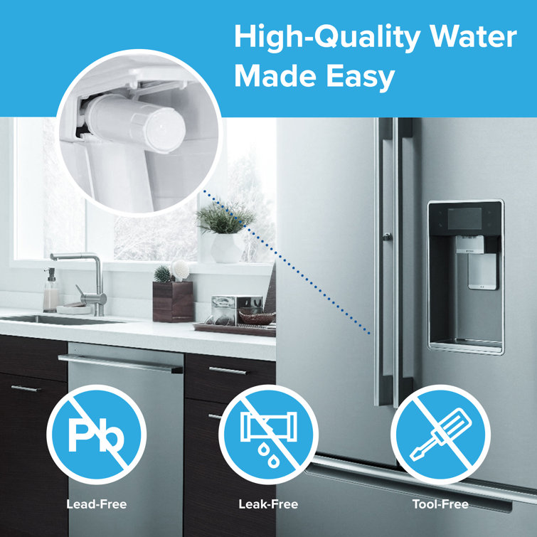 Brio White Carbon Charcoal Refrigerator Water Filter