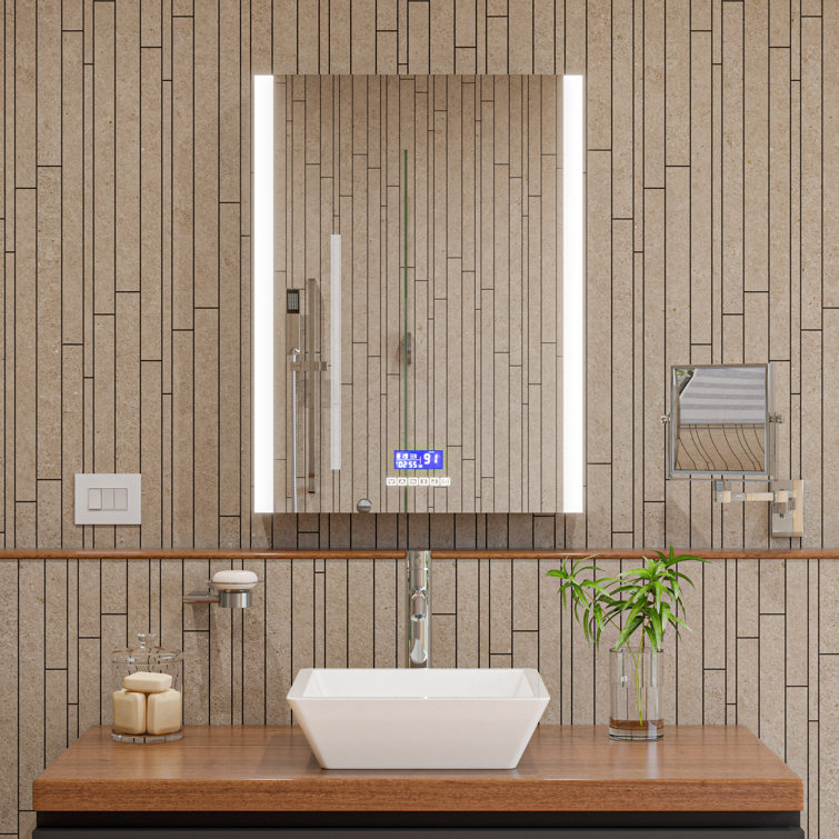 Tall Polished Chrome Single Lever Vessel Sink Faucet