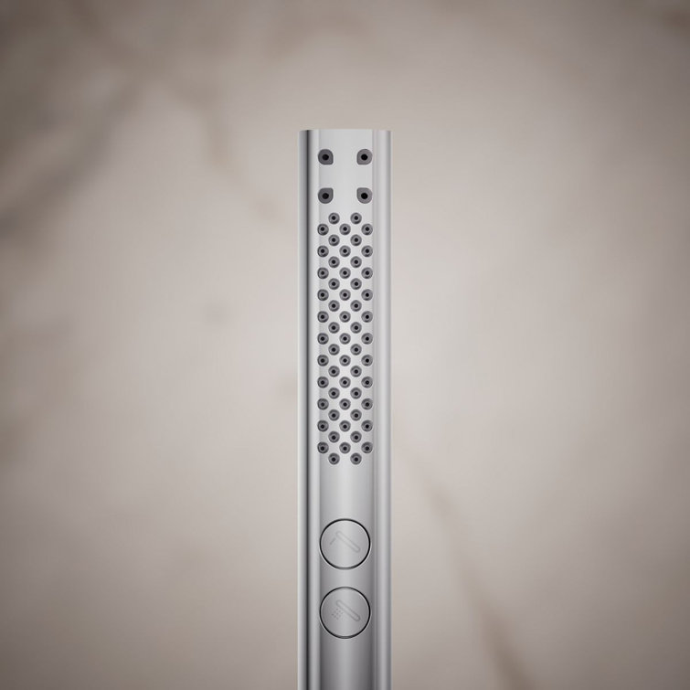 Polished Chrome Handheld Multifunction Wall Mounted Showerhead
