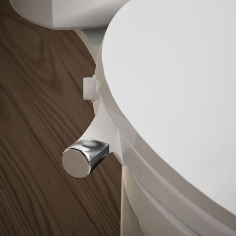 PureWash M300 White Elongated Manual Bidet Toilet Seat