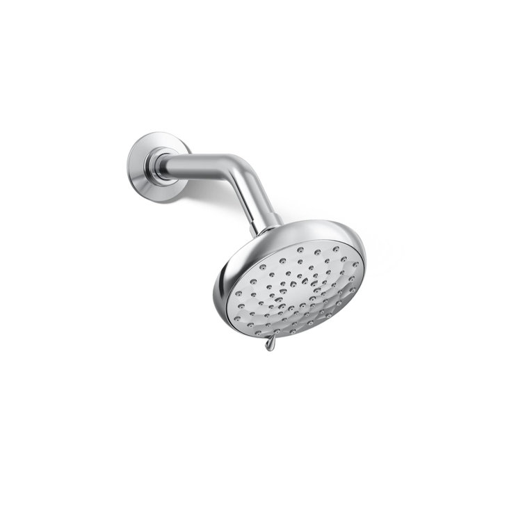 Pulse Chrome Multi-Function Wall Mounted Showerhead