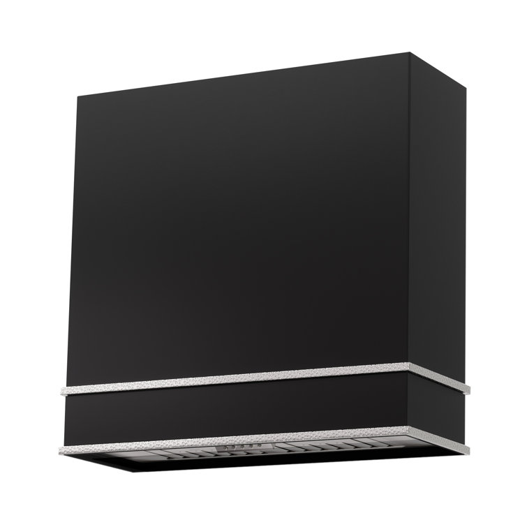 Akicon 30'' Stainless Steel Wall Mounted Range Hood with Charcoal Filter