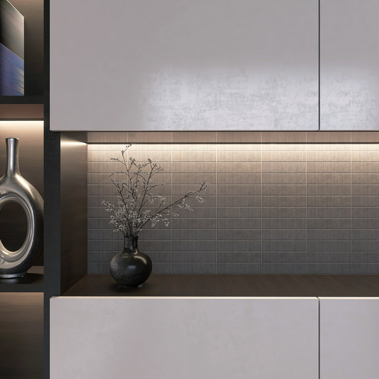 Noir Matte 3x12 Ceramic Subway Wall Tile