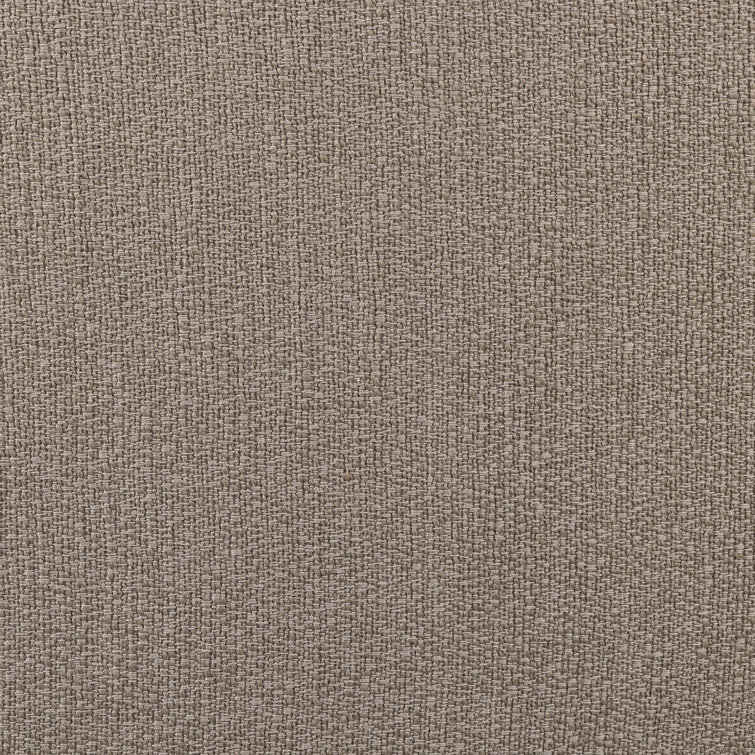 Taupe Performance Fabric Curved Dining Banquette Bench