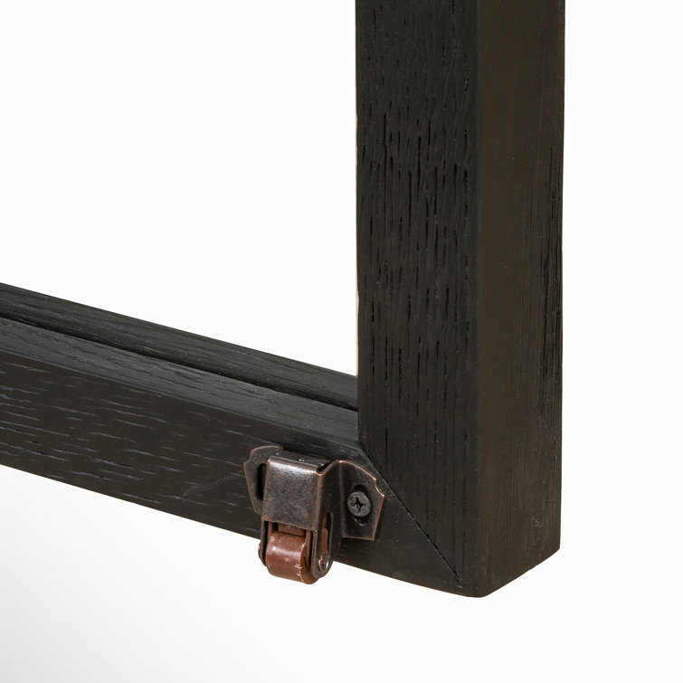 Millie Contemporary 78'' Matte Black Oak Sideboard