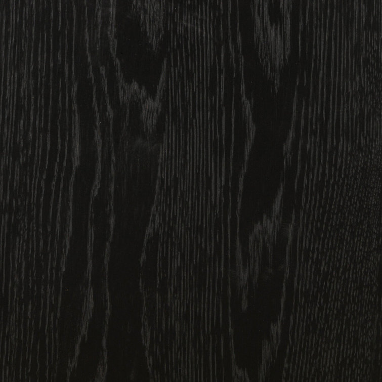 Millie Contemporary 78'' Matte Black Oak Sideboard