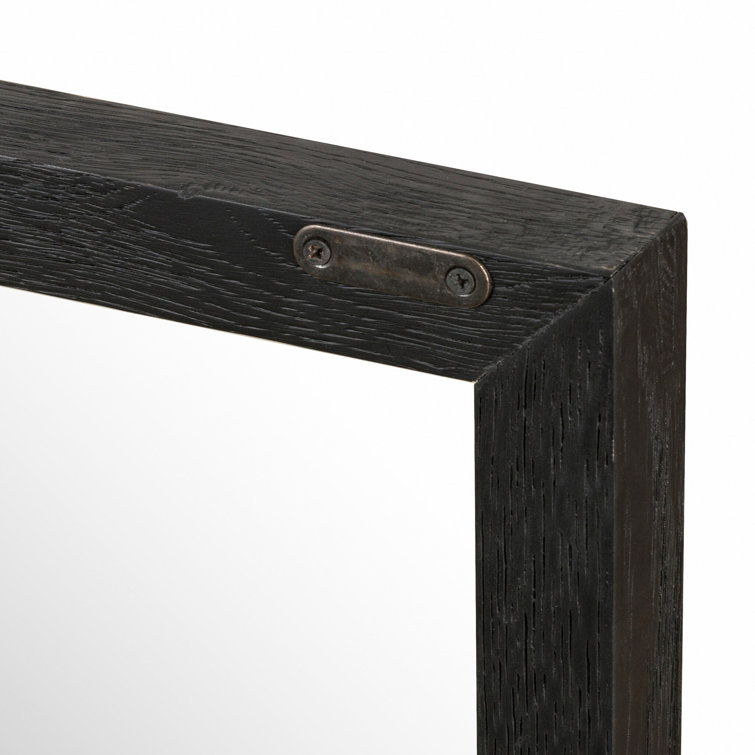 Millie Contemporary 78'' Matte Black Oak Sideboard