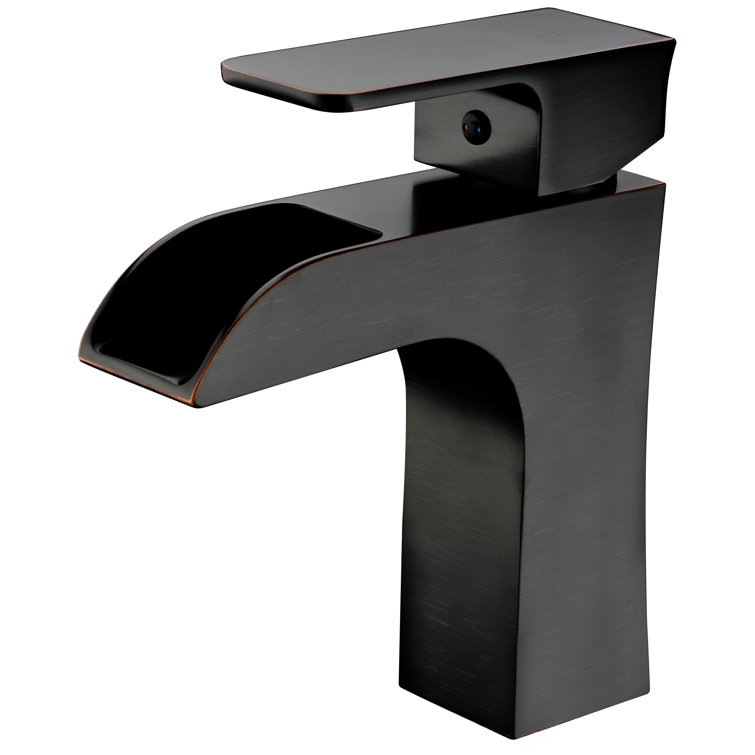 Oil Rubbed Bronze Single-Handle Bathroom Faucet