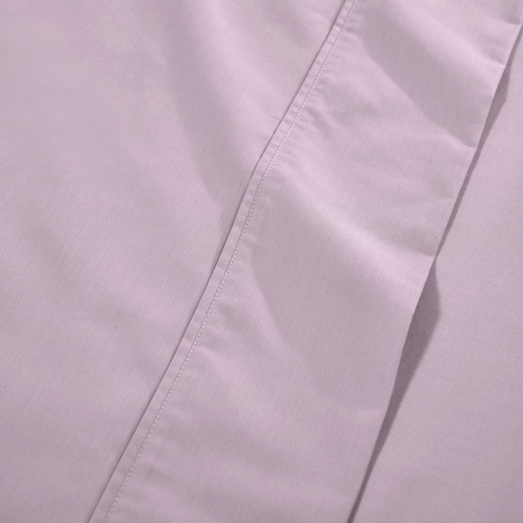 Lilac California King Cotton Blend Deep Pocket Sheet Set
