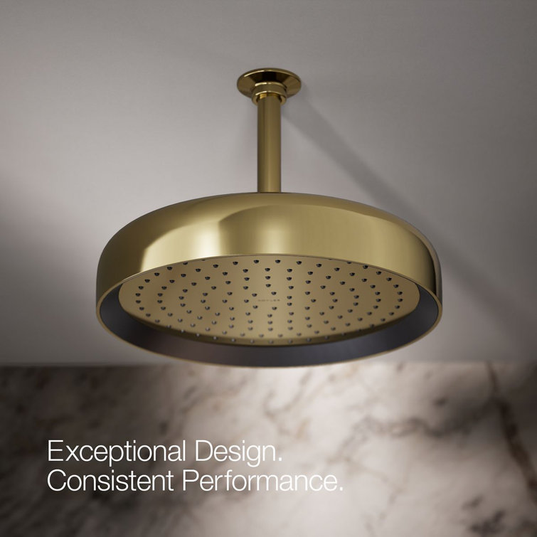 12-Inch Polished Chrome Round Rain Shower Head