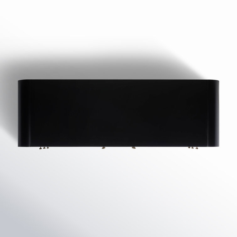 Liabella Black and Gold 6-Drawer Double Dresser