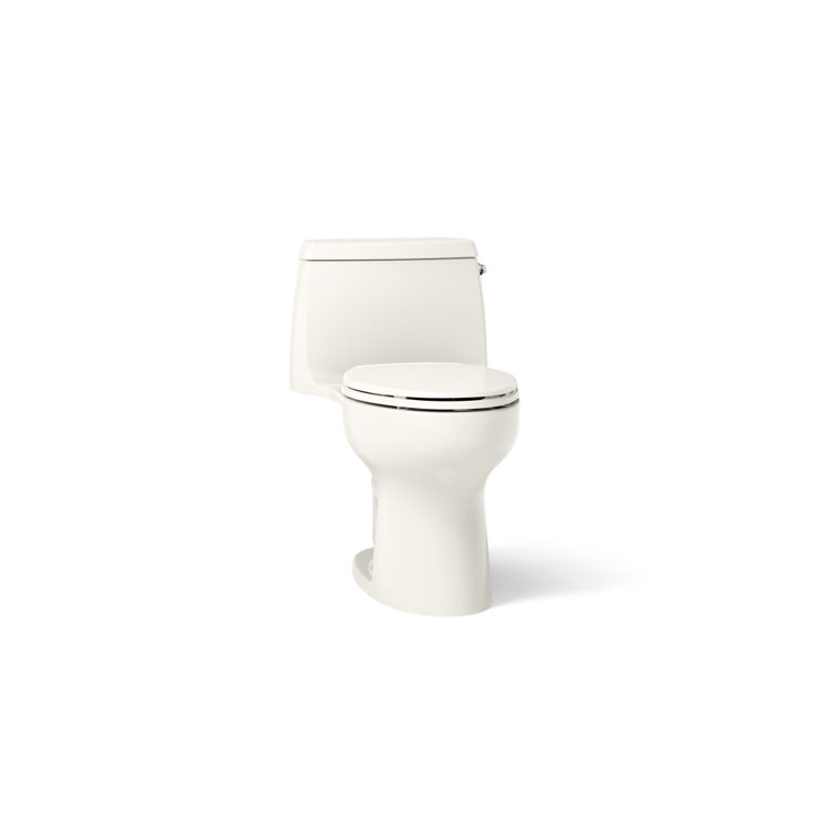 Santa Rosa Biscuit One-Piece Compact Elongated Toilet