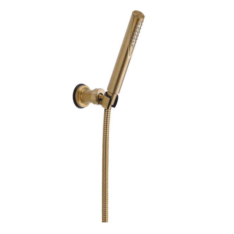 Champagne Bronze Adjustable Handheld Rain Shower with Filter