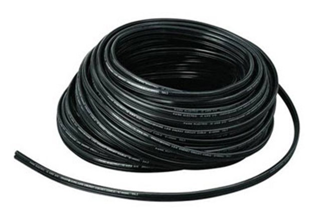 Black 100ft Low Voltage Landscape Burial Cable