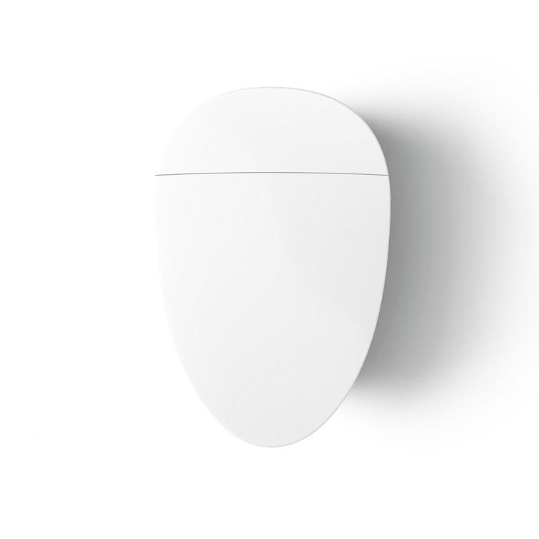 Elongated High-Efficiency Intelligent Toilet with Dual Flush and Heated Seat