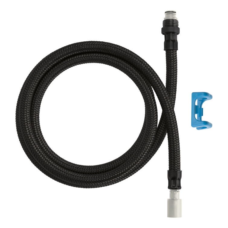 54" Black Quick-Connect Hose for Pull-Up/Down Faucets