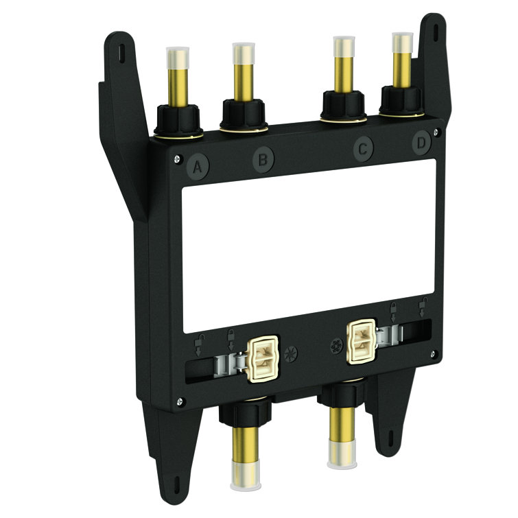 Moen Black 4-Outlet Digital Thermostatic Shower Valve