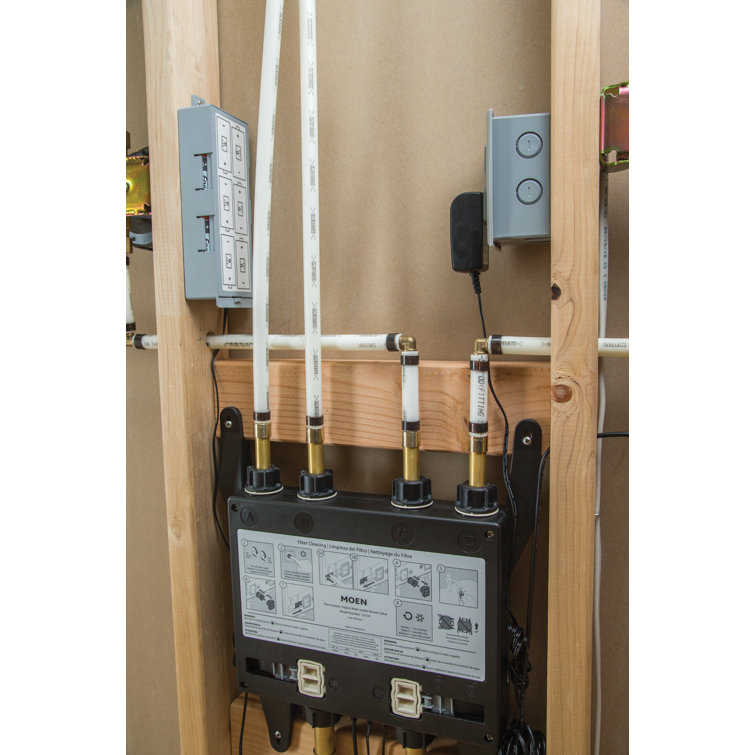 Moen Black 4-Outlet Digital Thermostatic Shower Valve