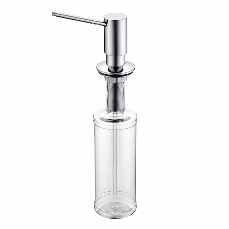 Stainless Steel Modern Kitchen Soap and Lotion Dispenser