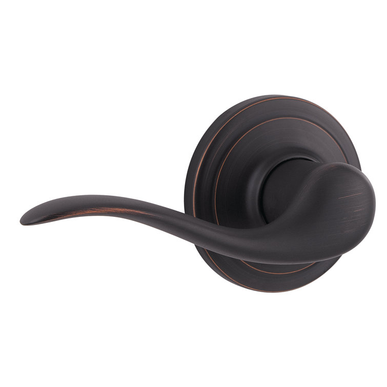Matte Black Left-Handed Dummy Door Lever
