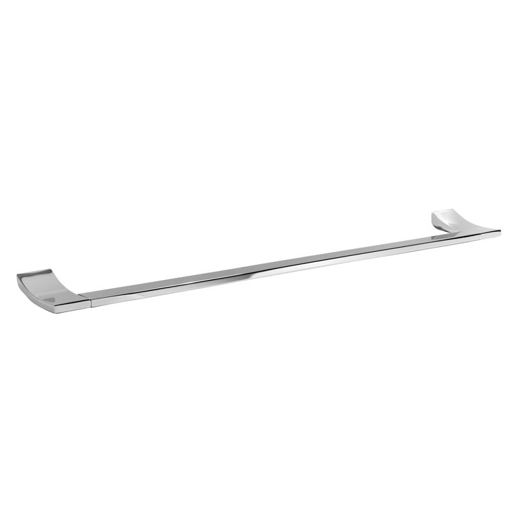 Cinu 24'' Polished Chrome Organic Motion Wall Towel Bar