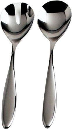 Mami Stainless Steel Mirror Polished Salad Set