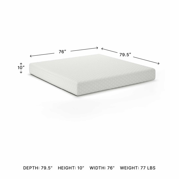 Contemporary White King Innerspring Adjustable Mattress