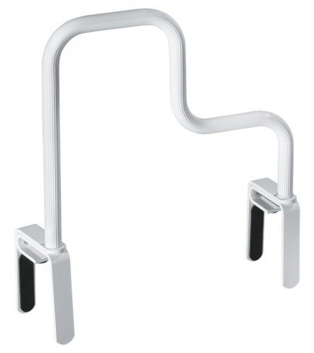 16.5'' White Stainless Steel Tub Safety Bar