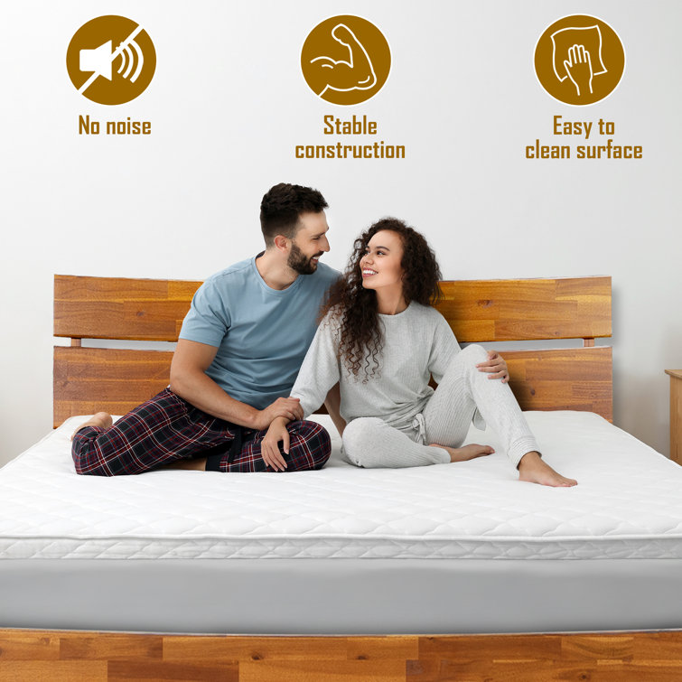 Aurora Queen Chocolate Acacia Wood Bed Frame with Headboard