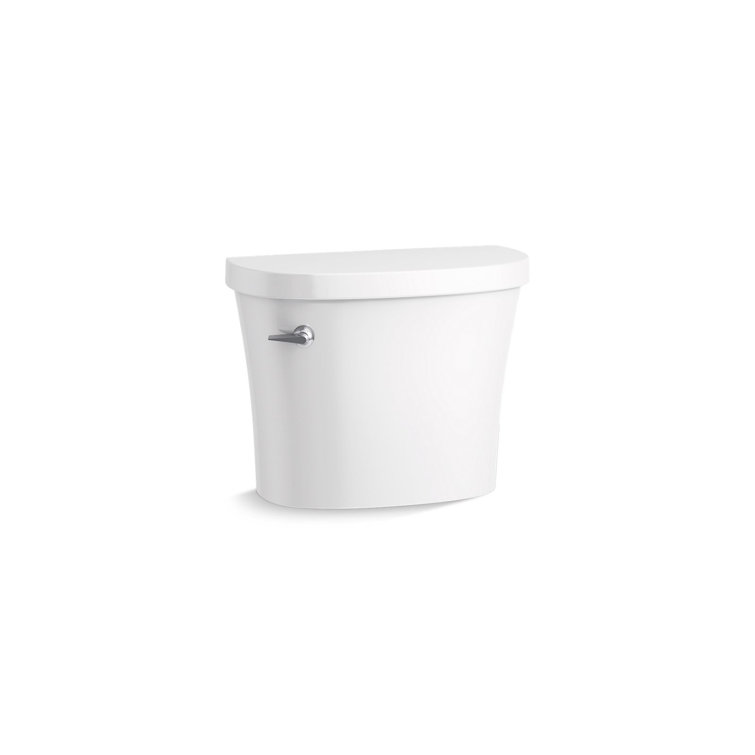 Kingston White Single Flush Toilet Tank