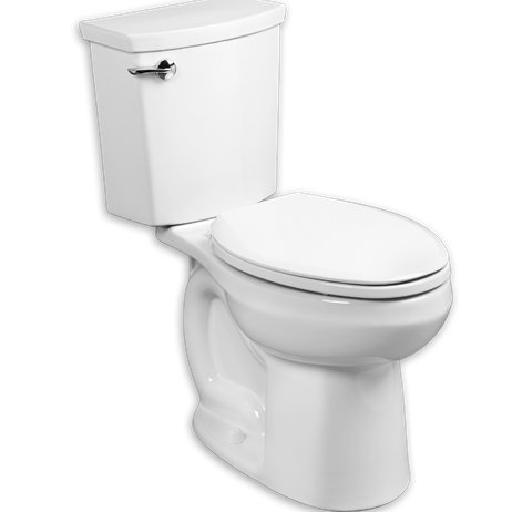 White Vitreous China High Efficiency Dual Flush Elongated Toilet