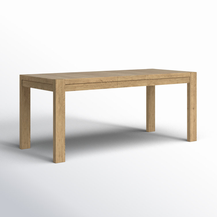 Pale Oak Extendable Counter Height Dining Table